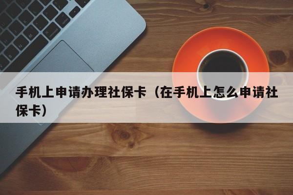 手机上申请办理社保卡（在手机上怎么申请社保卡）