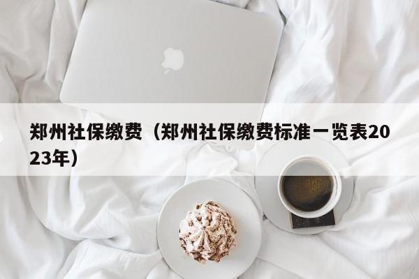 郑州社保缴费（郑州社保缴费标准一览表2023年）