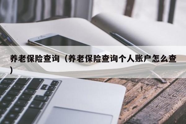 养老保险查询（养老保险查询个人账户怎么查）