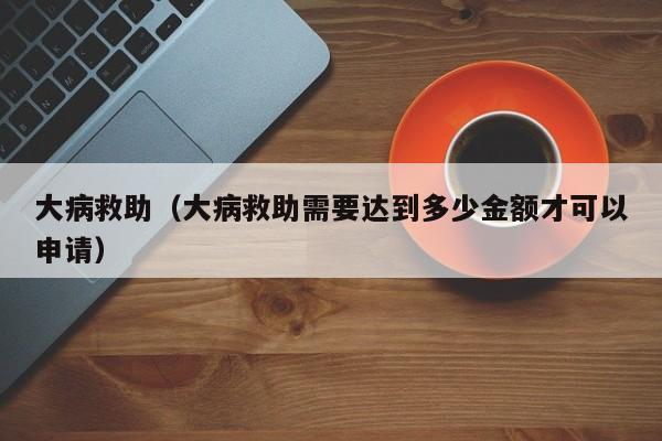 大病救助（大病救助需要达到多少金额才可以申请）