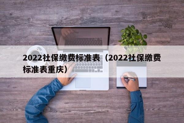 2022社保缴费标准表（2022社保缴费标准表重庆）