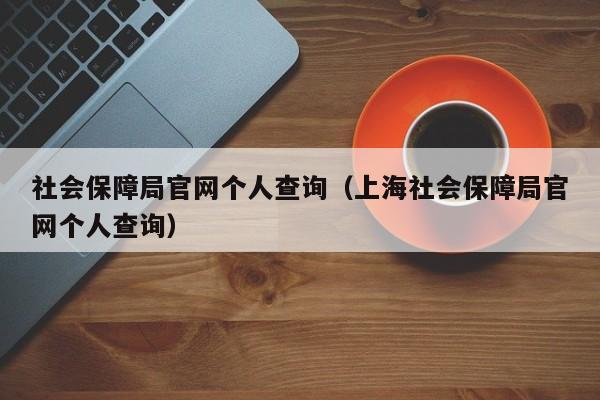 社会保障局官网个人查询（上海社会保障局官网个人查询）