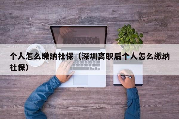 个人怎么缴纳社保（深圳离职后个人怎么缴纳社保）