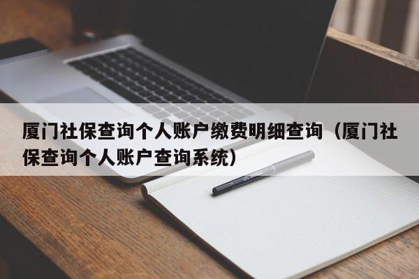 厦门社保查询个人账户缴费明细查询（厦门社保查询个人账户查询系统）