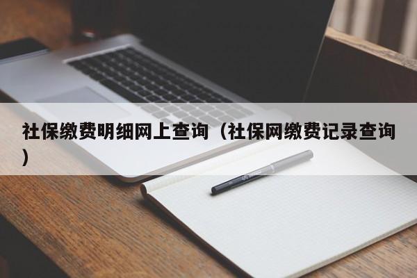 社保缴费明细网上查询（社保网缴费记录查询）