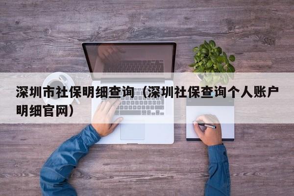 深圳市社保明细查询（深圳社保查询个人账户明细官网）