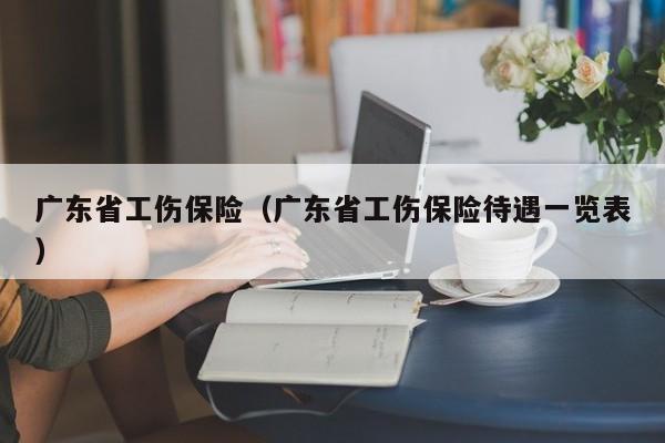广东省工伤保险（广东省工伤保险待遇一览表）