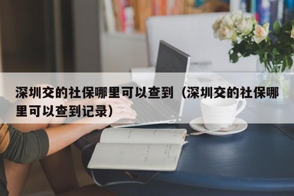 深圳交的社保哪里可以查到（深圳交的社保哪里可以查到记录）