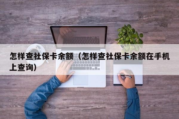 怎样查社保卡余额（怎样查社保卡余额在手机上查询）