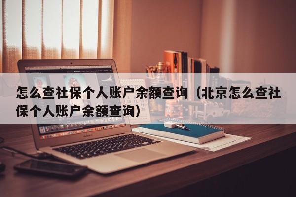 怎么查社保个人账户余额查询（北京怎么查社保个人账户余额查询）