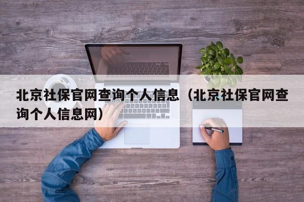 北京社保官网查询个人信息（北京社保官网查询个人信息网）