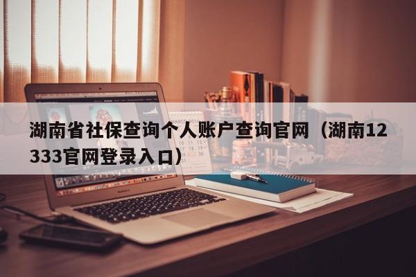 湖南省社保查询个人账户查询官网（湖南12333官网登录入口）
