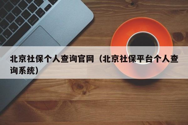 北京社保个人查询官网（北京社保平台个人查询系统）