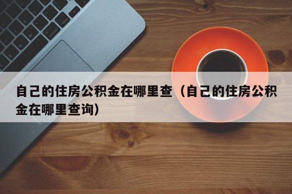 自己的住房公积金在哪里查（自己的住房公积金在哪里查询）