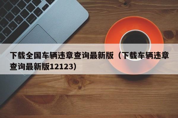 下载全国车辆违章查询最新版（下载车辆违章查询最新版12123）