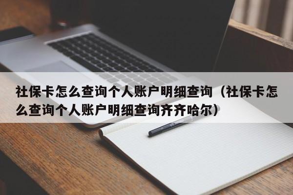 社保卡怎么查询个人账户明细查询（社保卡怎么查询个人账户明细查询齐齐哈尔）