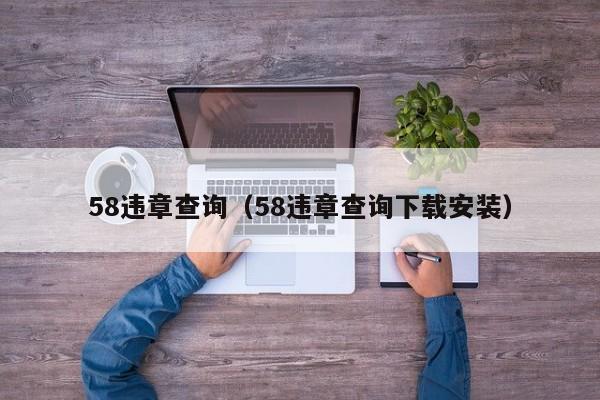 58违章查询（58违章查询下载安装）