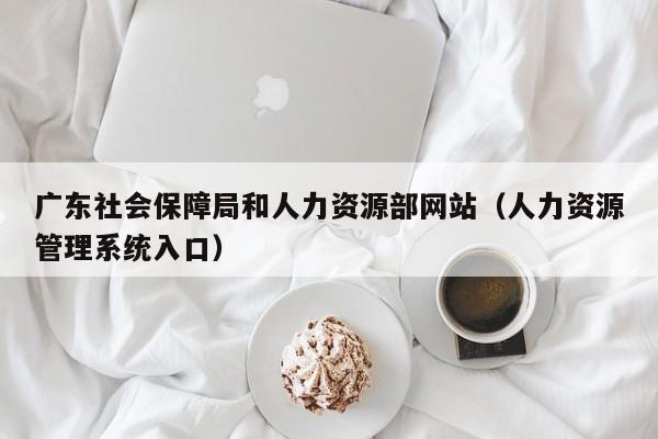 广东社会保障局和人力资源部网站（人力资源管理系统入口）