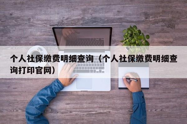个人社保缴费明细查询（个人社保缴费明细查询打印官网）
