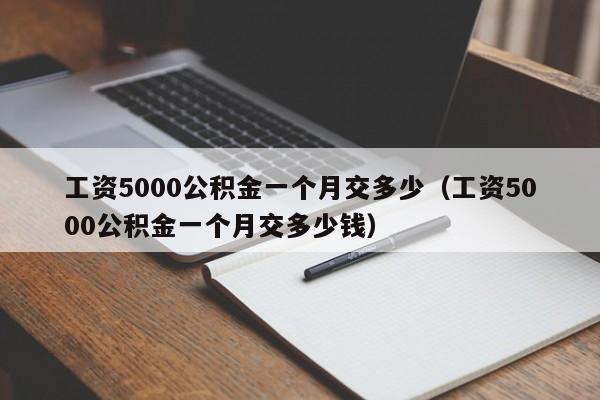 工资5000公积金一个月交多少（工资5000公积金一个月交多少钱）