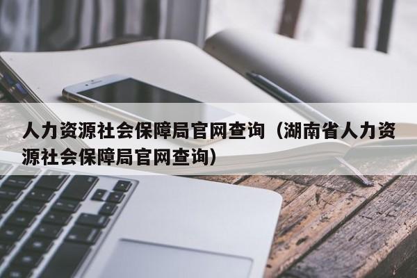 人力资源社会保障局官网查询（湖南省人力资源社会保障局官网查询）