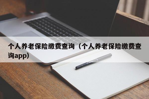 个人养老保险缴费查询（个人养老保险缴费查询app）