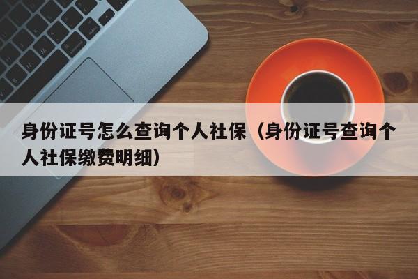 身份证号怎么查询个人社保（身份证号查询个人社保缴费明细）