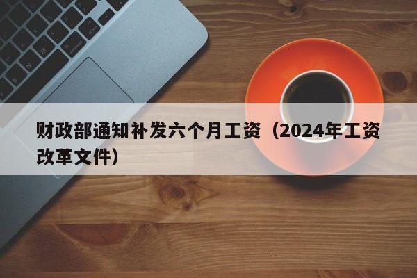 财政部通知补发六个月工资（2024年工资改革文件）