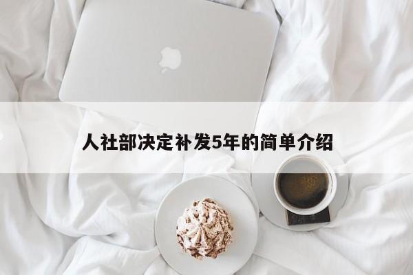 人社部决定补发5年的简单介绍