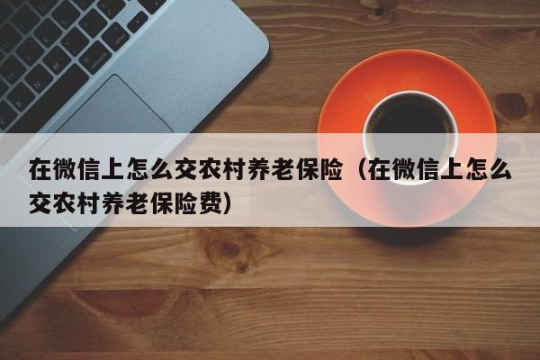 在微信上怎么交农村养老保险（在微信上怎么交农村养老保险费）