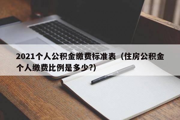 2021个人公积金缴费标准表（住房公积金个人缴费比例是多少?）