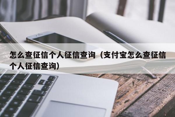 怎么查征信个人征信查询（支付宝怎么查征信个人征信查询）