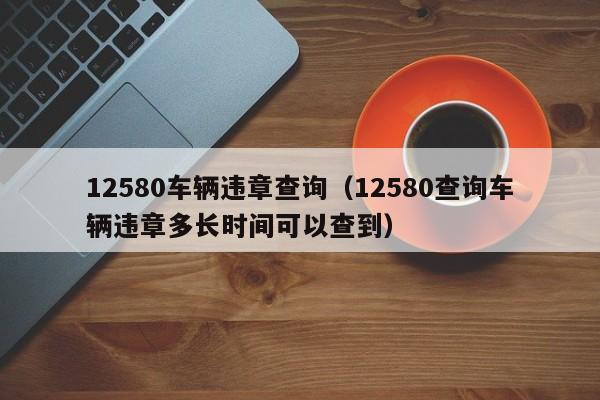 12580车辆违章查询（12580查询车辆违章多长时间可以查到）