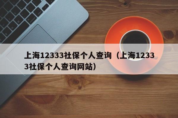 上海12333社保个人查询（上海12333社保个人查询网站）