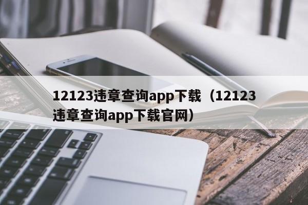 12123违章查询app下载（12123违章查询app下载官网）
